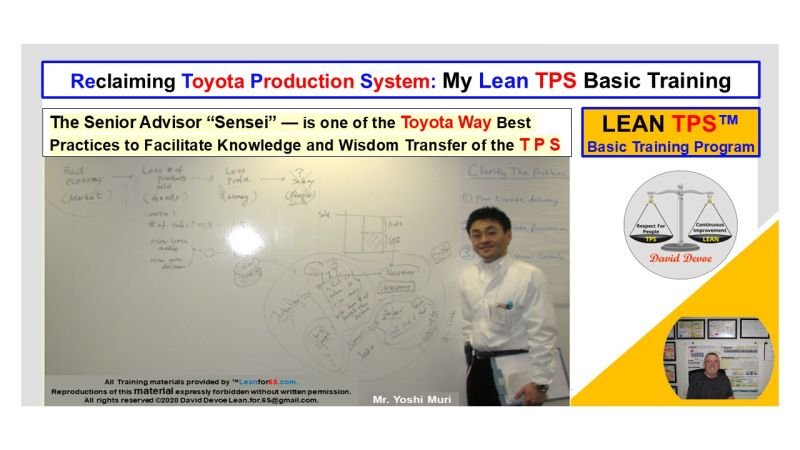 Portrait of Yoshiyasu “Yoshi” Mori, Toyota Sensei known for leading Jishuken activities at Toyota Material Handling Manufacturing North America.