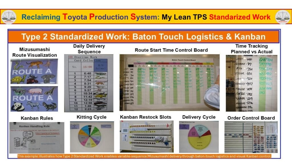 Standardized Work enabling Kaizen by establishing a stable baseline that protects Quality during improvement.