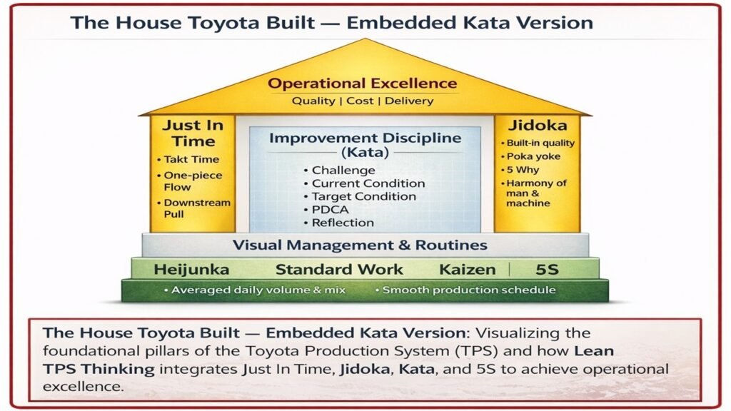 Kata Inside Lean TPS Governance Architecture